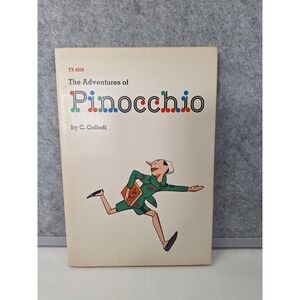 The Adventures of Pinocchio C Collodi Vintage Scholastic Paperback TX 4238